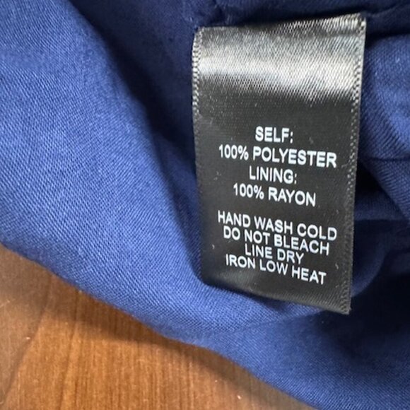 NWT Lulus New Song Navy Blue Suede Embroidered Mini Skirt - Picture 7 of 7